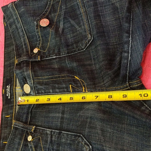 Rock & Republic Sz 31 Low Rise Denim Jeans - Picture 8 of 9